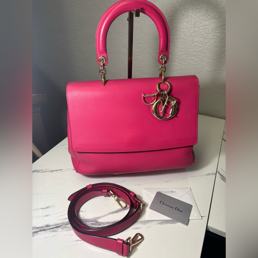 Christian Dior Be Dior 2 Way Leather Bag - Picture 1 of 9